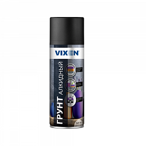 VIXEN Грунт алкидный, черный, аэрозоль