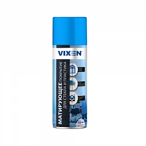 VIXEN Матирующее покрытие для стекла и пластика, голубой, аэрозоль