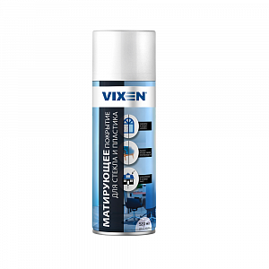 VIXEN Матирующее покрытие для стекла и пластика, белый, аэрозоль